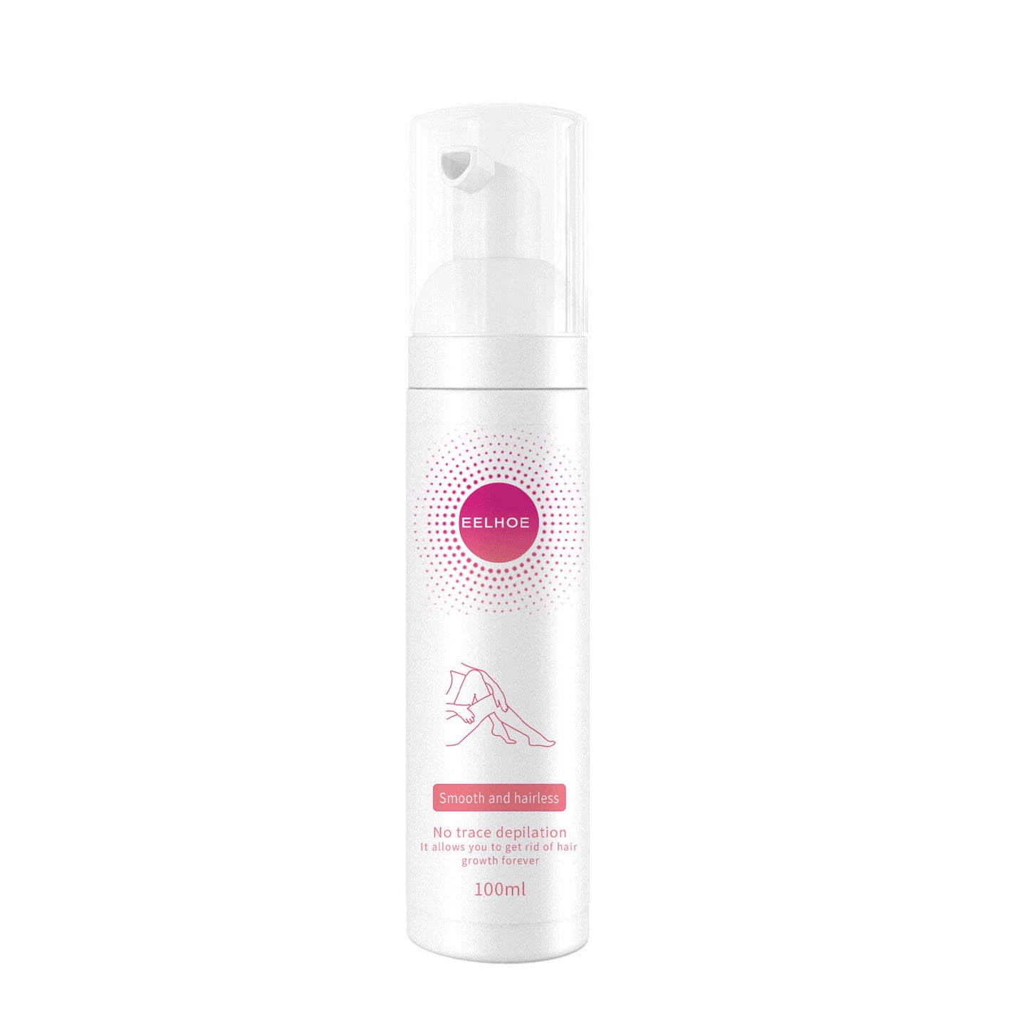 EELHOE Honey Mousse Hair Removal Spray Armpit Hair Moisturizing Moisturizing Foam Skin-Friendly And Non-irritating