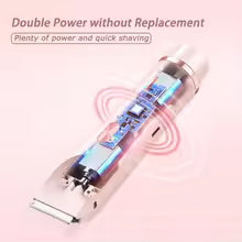 Electric Shaver for Women – 2-in-1 Bikini & Body Hair Trimmer
