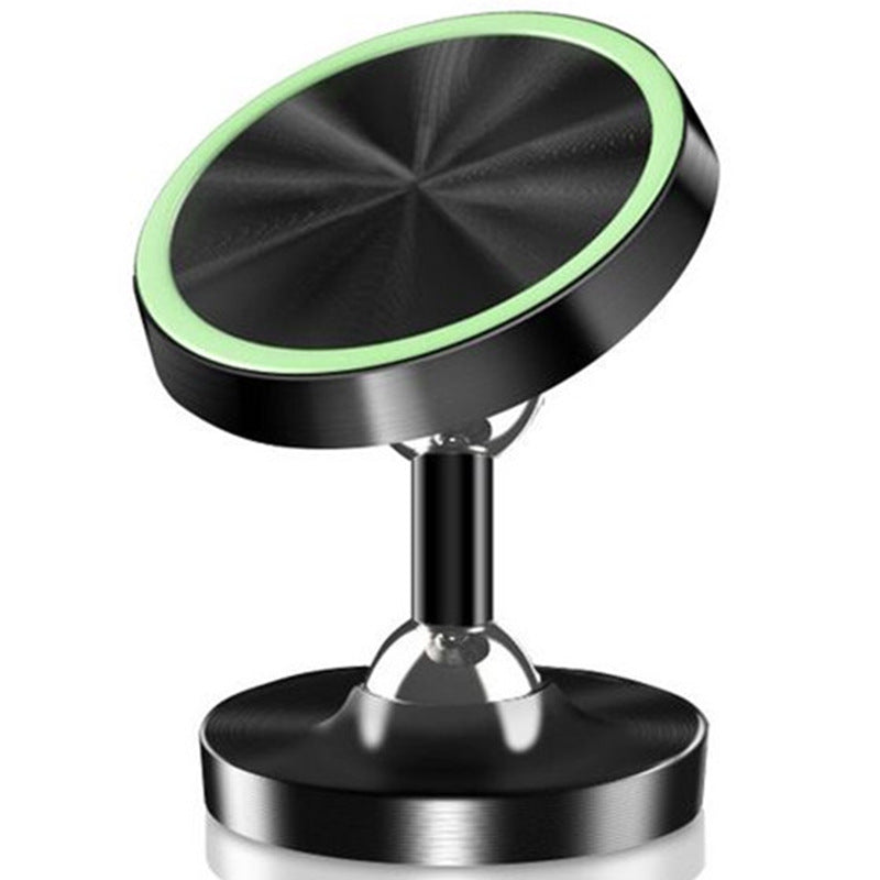 Dual-axis Alloy Dual-ball Magnetic Head Car Holder 720 Degree Car Dual-section Mobile Phone Holder Magnetic Navigation Mobile Phone Holder