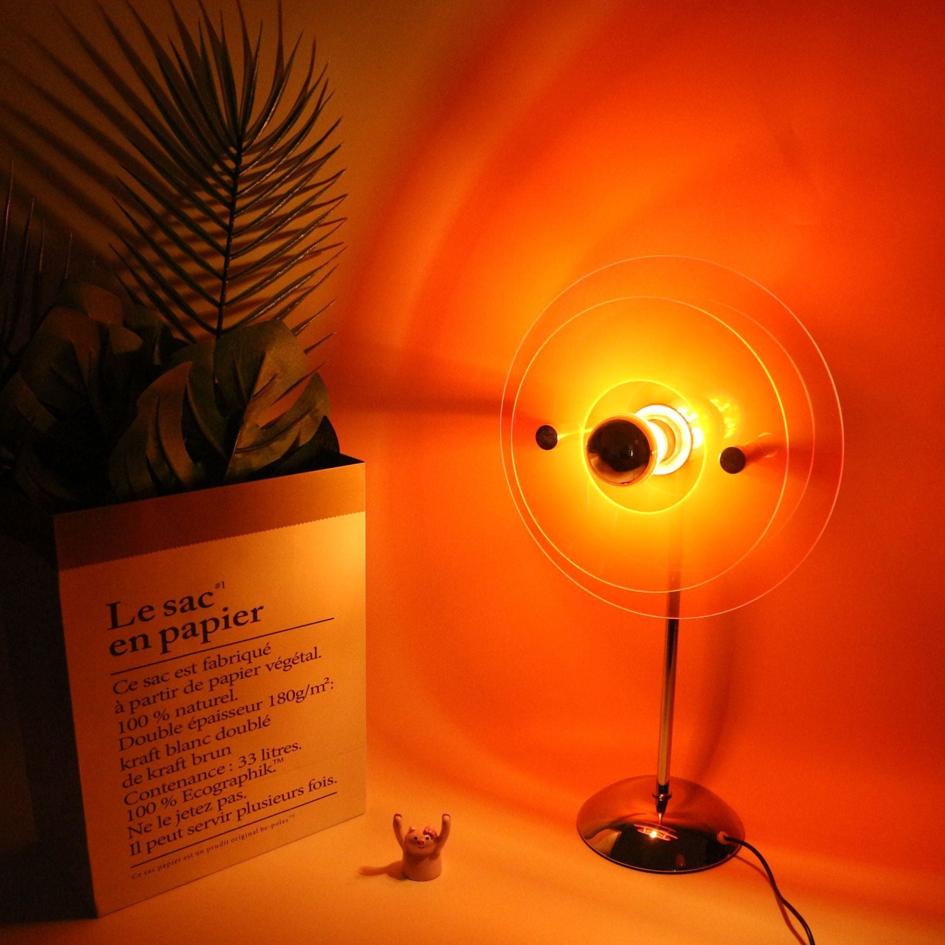 Colorful Table Lamp DIY Internet Celebrity Bedroom Atmosphere Lamp Live Room Background Romantic Gift Lamp
