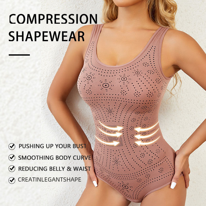 One-piece Corset Backless Strap Bottoming Belly Contracting Triangle Breasted Bodybuilding Tight Underwear