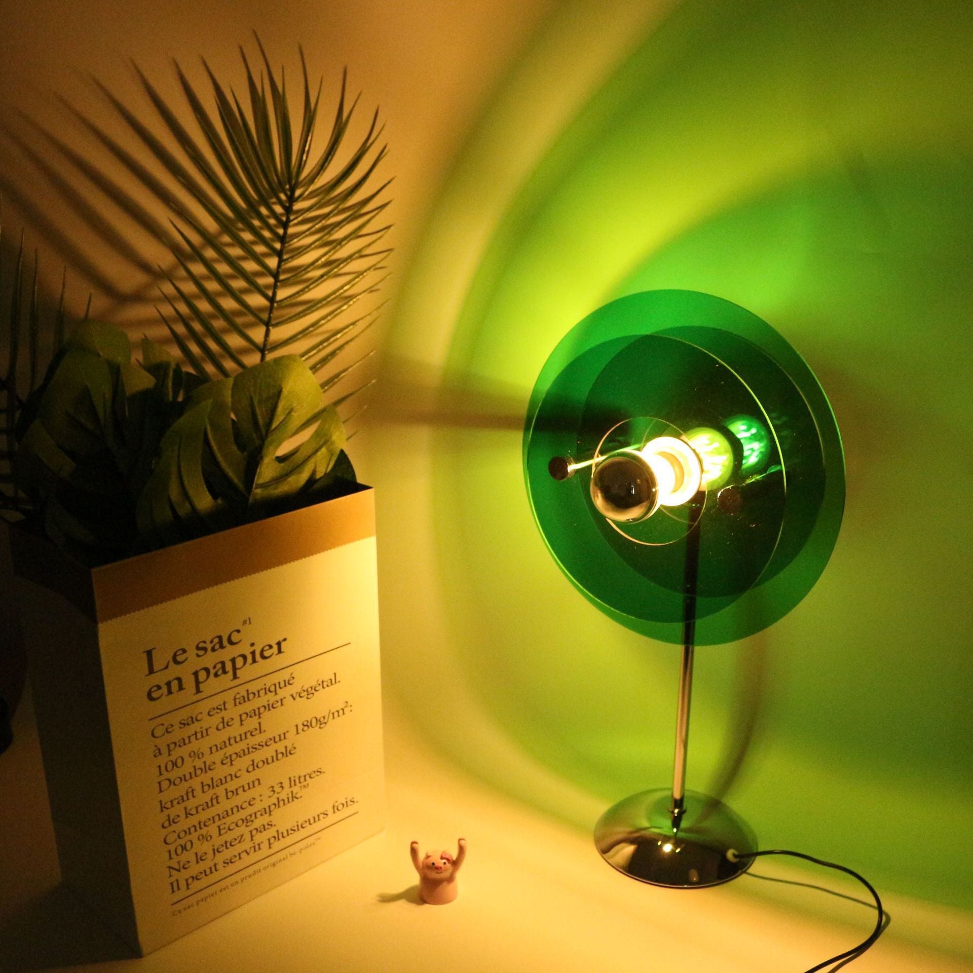 Colorful Table Lamp DIY Internet Celebrity Bedroom Atmosphere Lamp Live Room Background Romantic Gift Lamp